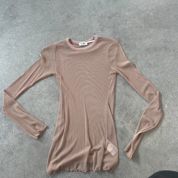 Urban Outfitters Out From Under Mesh Long Sleeve - Picture 1 of 2